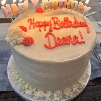 Sweet Expressions Desserts - Delicious GF red velvet birthday cake with cream cheese frosting! - Desserts Near Me Sweet Expressions Desserts - Delicious GF red velvet birthday cake with cream cheese frosting! - Desserts Near Me