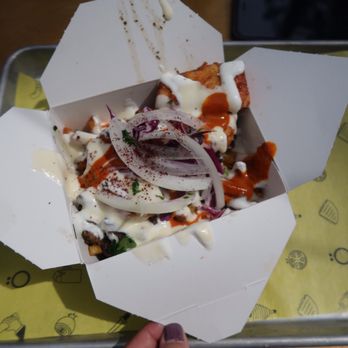 Otto's Berlin Döner - Half veal and lamb and half halloumi - German Near Me - Toronto, Ontario