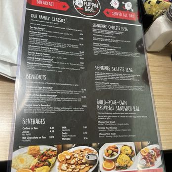 That Flippin' Egg - Menu (June 2025 - recent price increase) - Breakfast & Brunch Near Me - Aiken, South Carolina