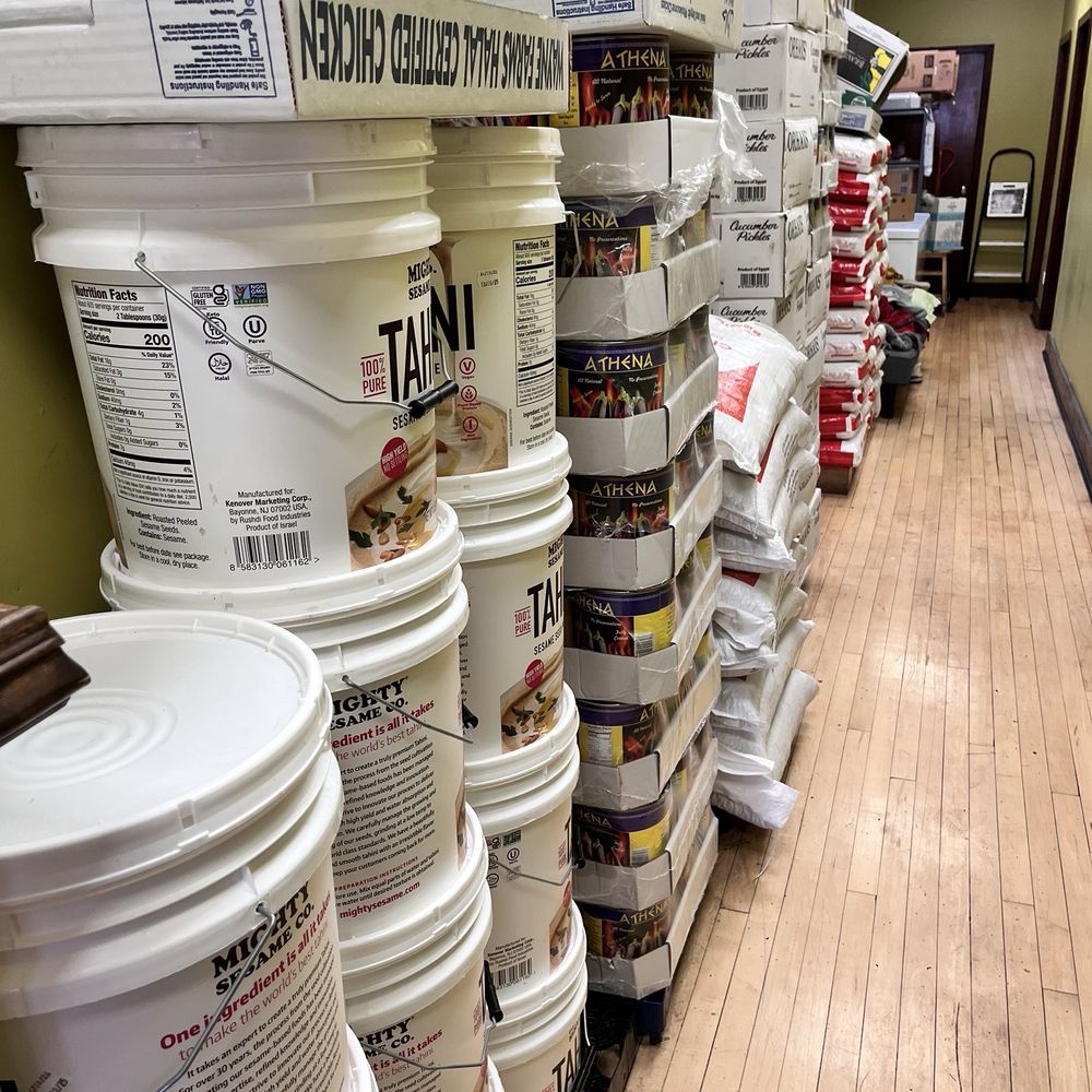Petra Falafel - Hallway of supplies - Falafel Near Me - Forest Park, Illinois Petra Falafel - Hallway of supplies - Falafel Near Me - Forest Park, Illinois