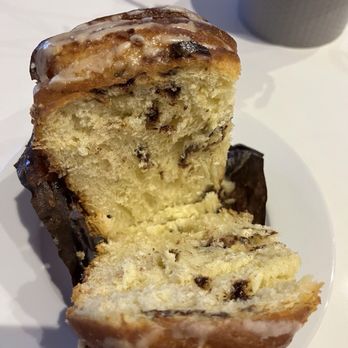 The Bakeshop on Twentieth - Inside the Orange Babka Bun with chocolate chips - Bakeries Near Me - Philadelphia, Pennsylvania The Bakeshop on Twentieth - Inside the Orange Babka Bun with chocolate chips - Bakeries Near Me - Philadelphia, Pennsylvania