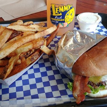 Nuttys junkyard Grill - IBig. Lock burger, Hand cut fries and a Lenny! - American Near Me - Arlington, Washington