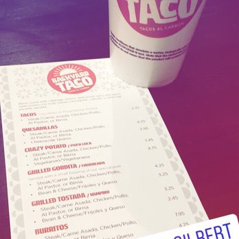 Backyard Taco - Menu - Tacos Near Me - Gilbert, Arizona