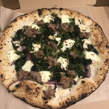 Pizzaiolo - Rapini sausage pizza - Italian Near Me - Oakland, California Pizzaiolo - Rapini sausage pizza - Italian Near Me - Oakland, California