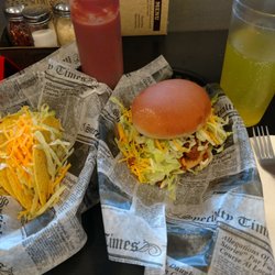Larry's Family Pizza - Messy taco burger