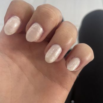 Nails 19 - Polish left painted outside the nail, not evenly painted, spots on nail where it isn't even polished. - Nail Salons Near Me - Folsom, California Nails 19 - Polish left painted outside the nail, not evenly painted, spots on nail where it isn't even polished. - Nail Salons Near Me - Folsom, California