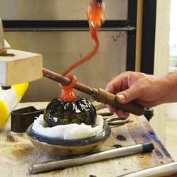 Akron Glass Works - Pumpkin workshop