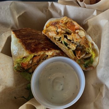 Foothills Brewing Tasting Room - Buffalo Chicken Wrap - Breweries Near Me - Winston-Salem, North Carolina Foothills Brewing Tasting Room - Buffalo Chicken Wrap - Breweries Near Me - Winston-Salem, North Carolina