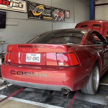 Heideman Racing Dynamics - My 03 Cobra on the dyno - Auto Customization Near Me - Houston, Texas