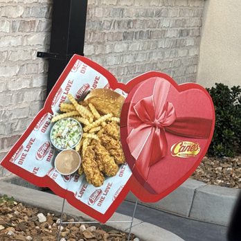 Raising Cane's Chicken Fingers - Valentine's Day box - Fast Food Near Me - Norwalk, California Raising Cane's Chicken Fingers - Valentine's Day box - Fast Food Near Me - Norwalk, California