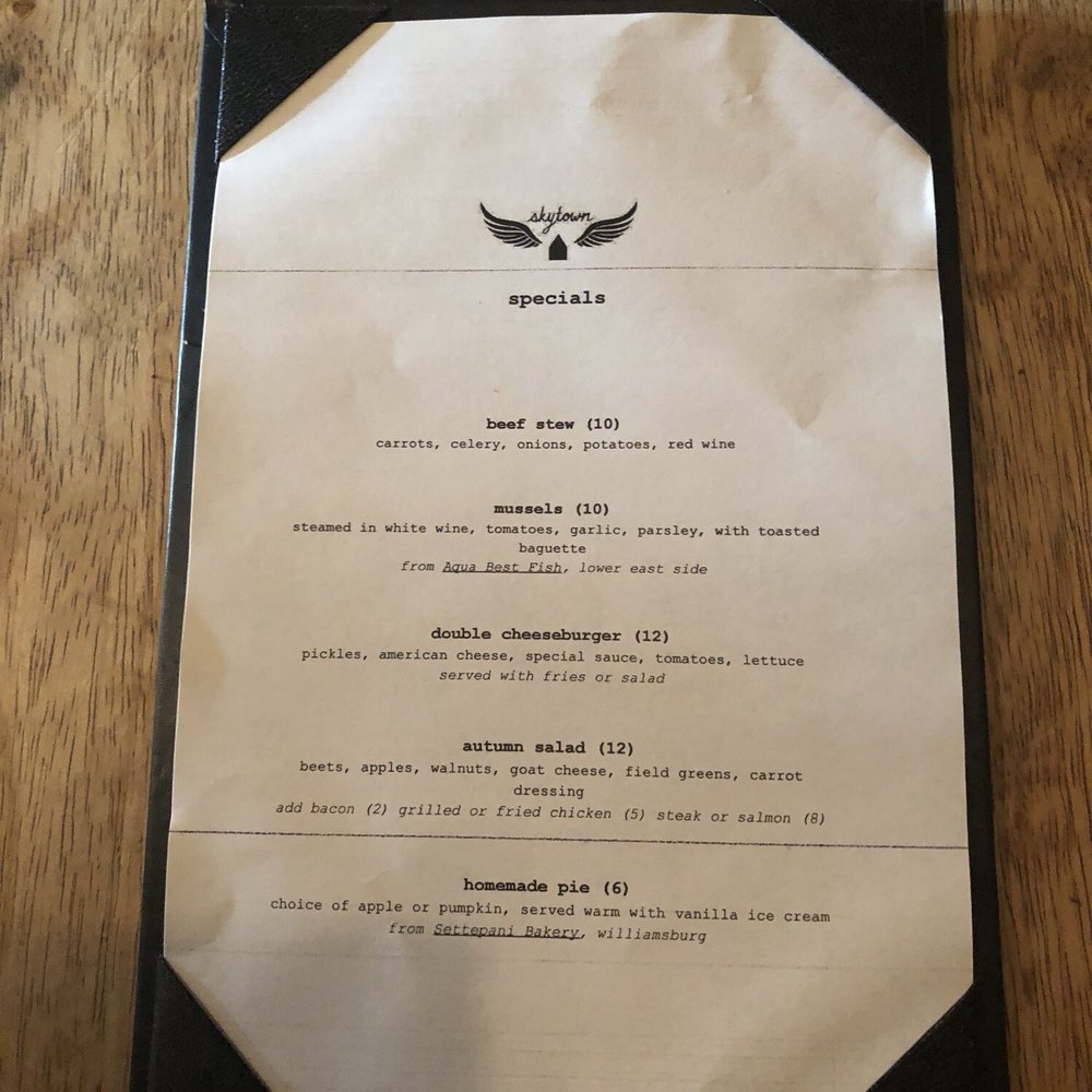 Skytown - New American Near Me - Brooklyn, New York Skytown - New American Near Me - Brooklyn, New York