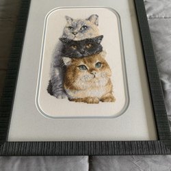 Artistic Framing & Whistle Stop Gallery - Cats