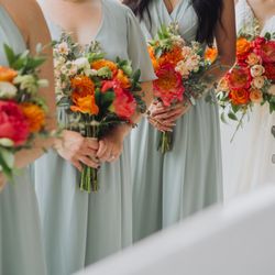 Flowers By The Sea