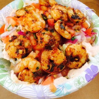 Da Crack Mexican Grinds - Shrimp bowl. - Mexican Near Me - Koloa, Hawaii