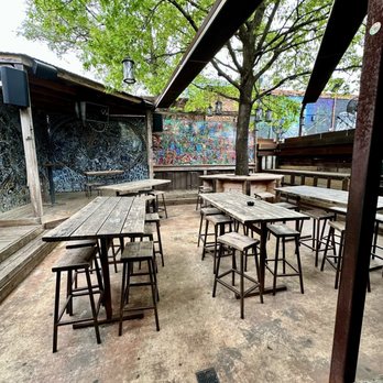 Armoury DE - Back patio - Bars Near Me - Dallas, Texas