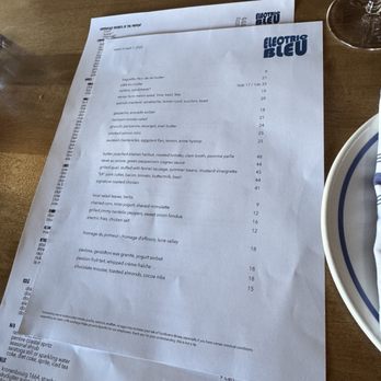 Electric Bleu - French Near Me - Los Angeles, California