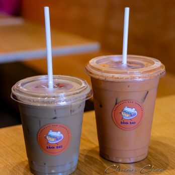 Bảnk Bao - Vietnamese Iced Coffee ($5.00), Thai Iced Tea ($5.50) - Asian Fusion Near Me - Toronto, Ontario Bảnk Bao - Vietnamese Iced Coffee ($5.00), Thai Iced Tea ($5.50) - Asian Fusion Near Me - Toronto, Ontario