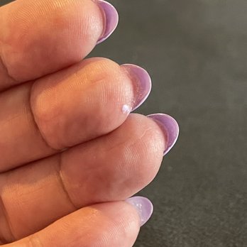 D's House Nails - No clean up underneath, gel stuck to skin and thick bubbly gel - Nail Salons Near Me - Pleasant Hill, California