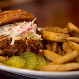 Jack Honey BBQ Pulled Pork Sandwich