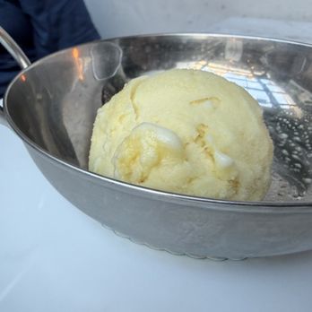 Herb & Wood - Pineapple sorbet - New American Near Me - San Diego, California