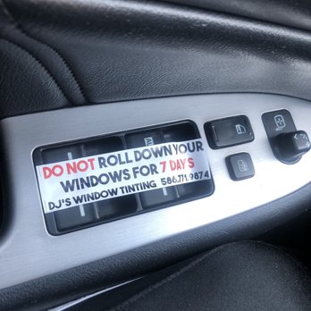 DJ Window Tinting & Graphics - Inside - Auto Glass Services Near Me - Eastpointe, Michigan