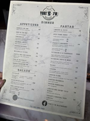 Menu photo 3 Yubi's 78 Restaurant Jersey City, NJ Menu photo 3 Yubi's 78 Restaurant Jersey City, NJ