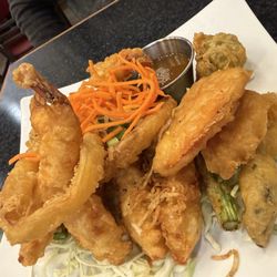 Sushi House - Shrimp and tempura veggies