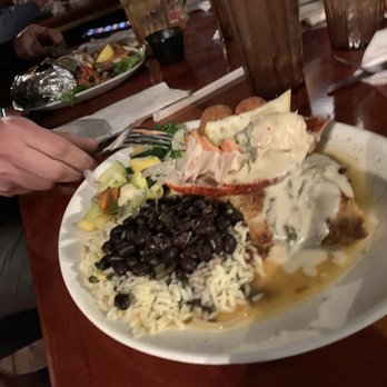 Pompano Joe's - Grouper with lobster - Seafood Near Me - Destin, Florida