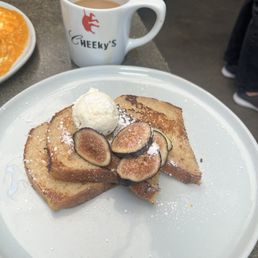 Fig French toast Fig French toast
