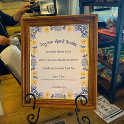 April drink specials. 2026