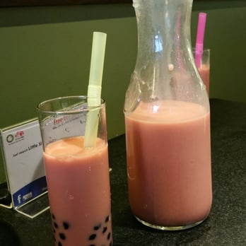 Happy Lamb Hot Pot - red bean milk tea. nice complement to the hot pot dishes - Mongolian Near Me - Edison, New Jersey Happy Lamb Hot Pot - red bean milk tea. nice complement to the hot pot dishes - Mongolian Near Me - Edison, New Jersey