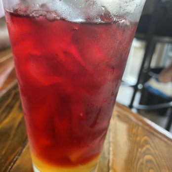 Dandelion Cafe - Hibiscus Honey Iced Tea - Coffee & Tea Near Me - Bellaire, Texas
