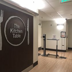 The Kitchen Table - The entrance has a Purcell station. Please use it.