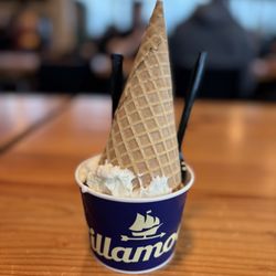 Tillamook Creamery - Salted Caramel Pretzel and Chocolate Peanut Butter