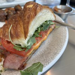 Green Eggs & Ham Sandwich