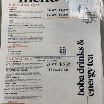 Boba Lounge & Market - the menu - Bubble Tea Near Me - Albuquerque, New Mexico Boba Lounge & Market - the menu - Bubble Tea Near Me - Albuquerque, New Mexico