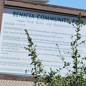 Benicia Community Park - Sign - Parks Near Me - Benicia, California Benicia Community Park - Sign - Parks Near Me - Benicia, California