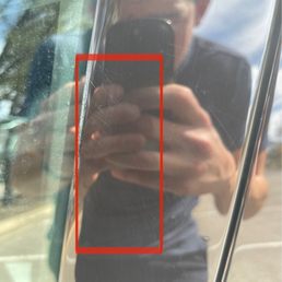 Morse scratches to the exterior
