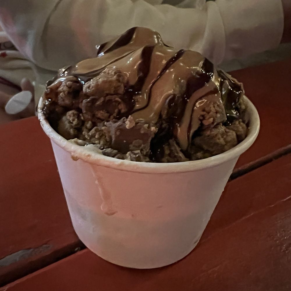 The Scoop N Scootery - Chocolate with caramel and blueberries - Ice Cream & Frozen Yogurt Near Me - Arlington, Massachusetts The Scoop N Scootery - Chocolate with caramel and blueberries - Ice Cream & Frozen Yogurt Near Me - Arlington, Massachusetts