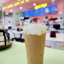 Salted cream coffee