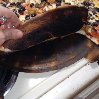 Papa Murphy's - 9 minutes in oven and the pan catches on fire! - Pizza Near Me - Lewiston, Idaho Papa Murphy's - 9 minutes in oven and the pan catches on fire! - Pizza Near Me - Lewiston, Idaho
