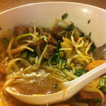 Saeng's Orient - "House soup" waitress had no idea the difference between the soups suggested this one. There was sausage?! - Thai Near Me - Clovis, New Mexico