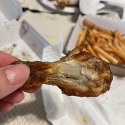 Buffalo Wild Wings - Ordered a 10 piece. 15.99!!!! What i got was some Dry ass wings. Do fujn better bdubs or get the f out that damn plaza. Fukn trash!