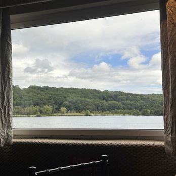 Riverhouse Cruises - View from inside - Boat Charters Near Me - Haddam, Connecticut Riverhouse Cruises - View from inside - Boat Charters Near Me - Haddam, Connecticut