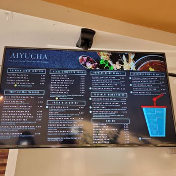 Aiyu Cha - Aiyu Cha Menu - Bubble Tea Near Me - Westminster, California