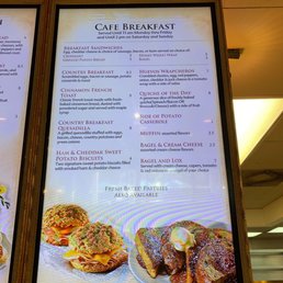 Cafe Breakfast til 11 M-F and til 2 Sat/Sun Cafe Breakfast til 11 M-F and til 2 Sat/Sun