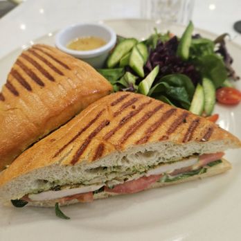 One Twelve Caffe - Chicken and Pesto Panini - Coffee & Tea Near Me - Downey, California