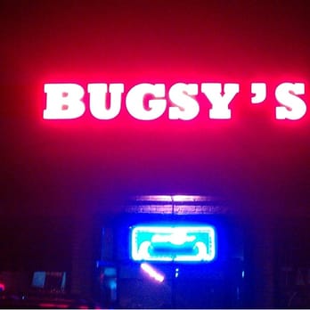 Bugsy's - a neon sign in the dark - Pubs Near Me - Fayetteville, Arkansas Bugsy's - a neon sign in the dark - Pubs Near Me - Fayetteville, Arkansas