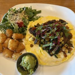 *Farm Fresh Veggie Omelette Scramble