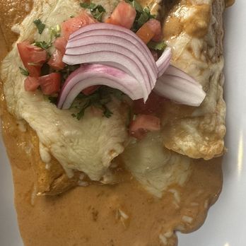 Salsa Brava - Enchilada with birria and chipotle sauce - Mexican Near Me - Norwalk, Connecticut